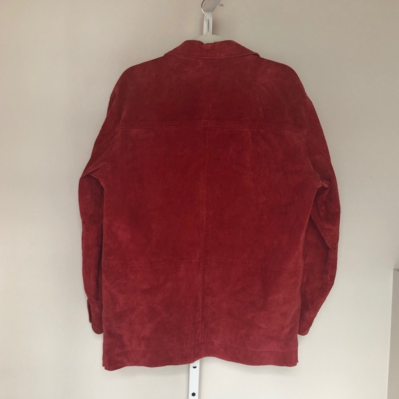 90s SUEDE LEATHER SHACKET - Picture 12 of 15